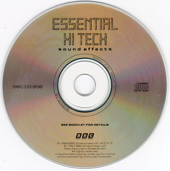 The BBC Sound Effects Library : Essential Hi Tech Sound Effects (CD, Album)