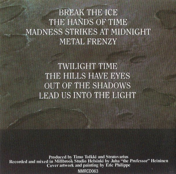 Stratovarius : Twilight Time (CD, Album, RE, RP)