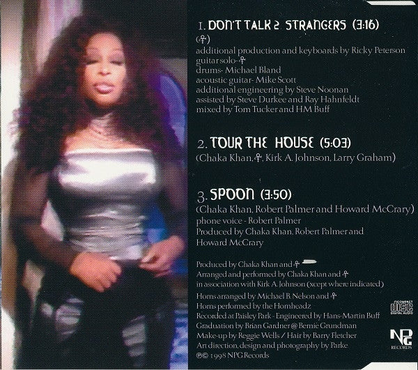 Chaka Khan : Don&#39;t Talk 2 Strangers (CD, Single)