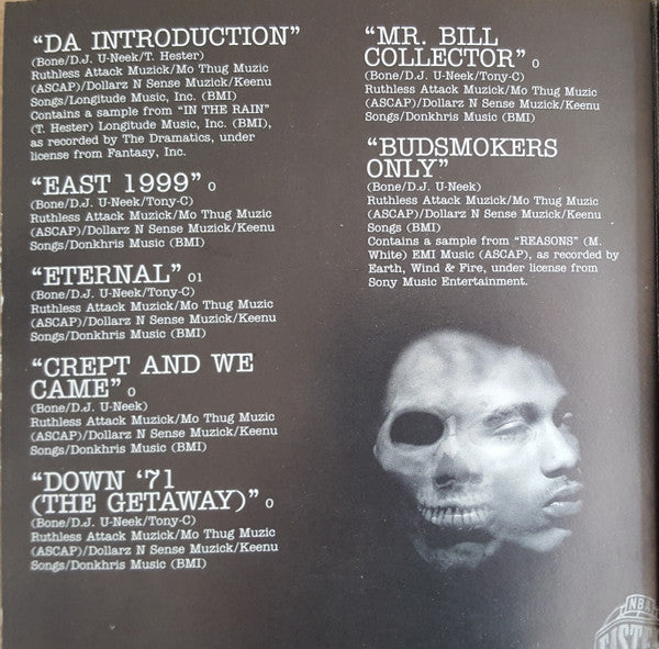 Bone Thugs-N-Harmony : E. 1999 Eternal (CD, Album)
