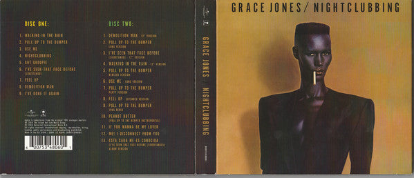 Grace Jones : Nightclubbing (CD, Album, RE + CD, Comp + Dlx, RM)