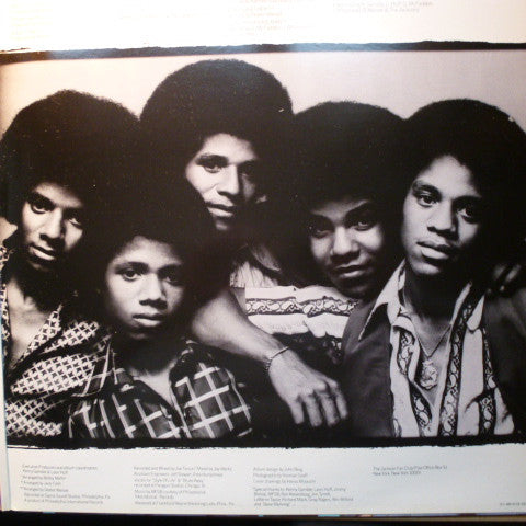 The Jacksons : Triumph / The Jacksons (2xLP, Album, Comp, Gat)