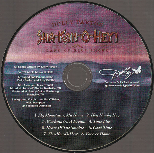 Dolly Parton : Sha-Kon-O-Hey! (Land Of Blue Smoke) (CD, Album)