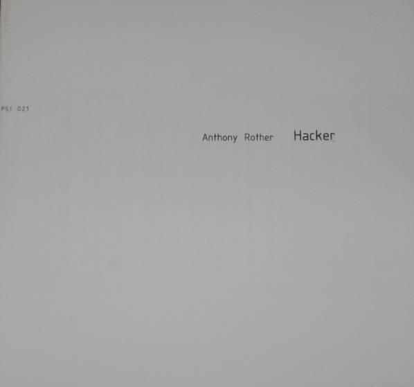 Anthony Rother : Hacker (CD, Album)