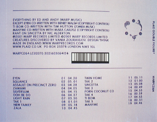 Plaid : Double Figure (CD, Album)