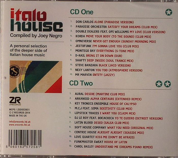 Various : Italo House (2xCD, Comp)