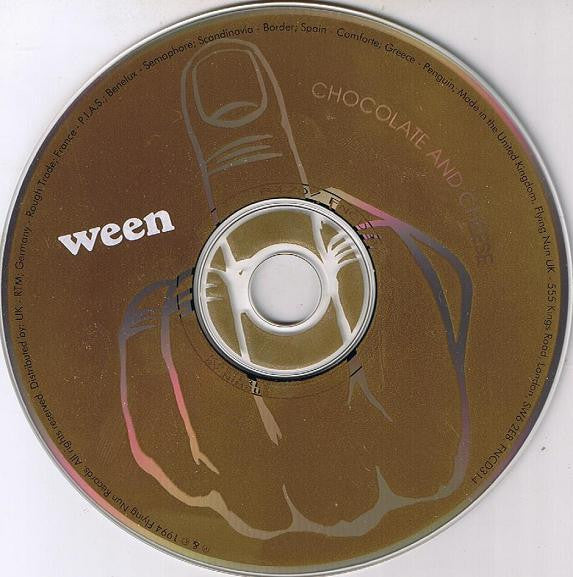 Ween : Chocolate And Cheese (CD, Album)