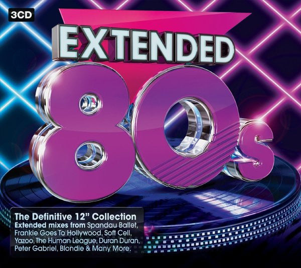 Various : Extended 80s (The Definitive 12" Collection) (3xCD, Comp, Dig)