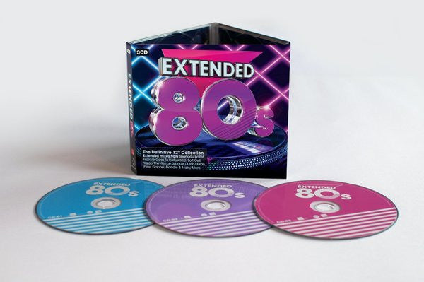 Various : Extended 80s (The Definitive 12" Collection) (3xCD, Comp, Dig)