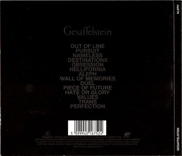 Gesaffelstein : Aleph (CD, Album)