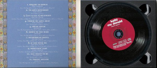 Kathi McDonald : Insane Asylum (CD, Album, RE, RM, Dig)