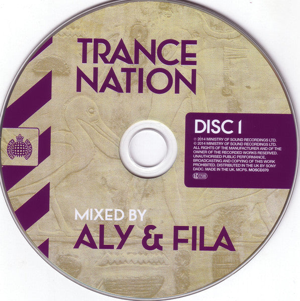 Aly &amp; Fila : Trance Nation (2xCD, Comp, Mixed)