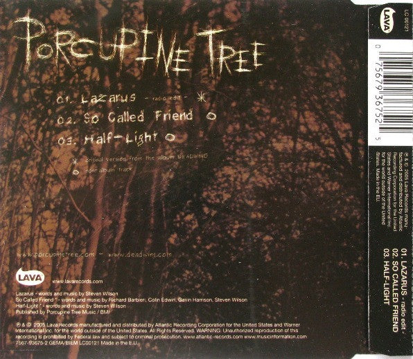 Porcupine Tree : Lazarus (CD, Maxi)
