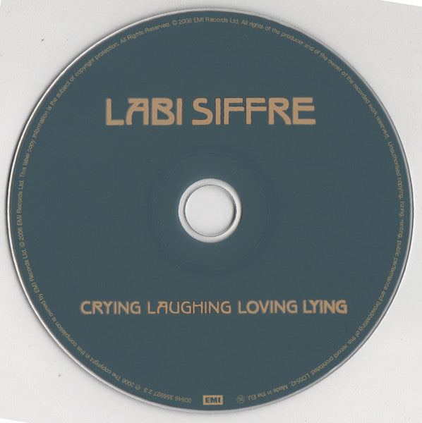 Labi Siffre : Crying Laughing Loving Lying (CD, Album, RE)