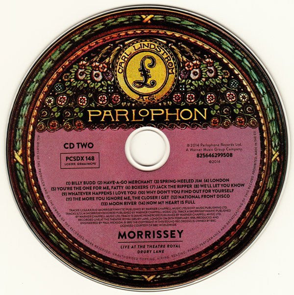 Morrissey : Vauxhall And I (CD, Album, RE, RM + CD, Album)