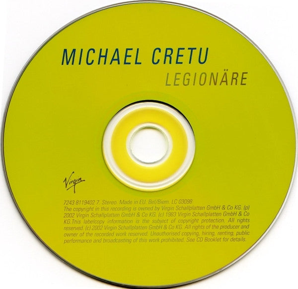 Michael Cretu : Legionäre (CD, Album, RE)