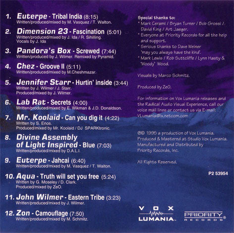 Various : Luminescence (CD, Comp)