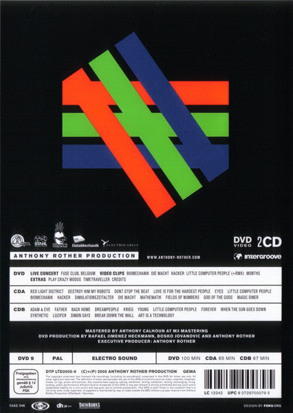 Anthony Rother : This Is Electro (Works 1997-2005) (DVD-V, PAL + 2xCD + Box, Comp)
