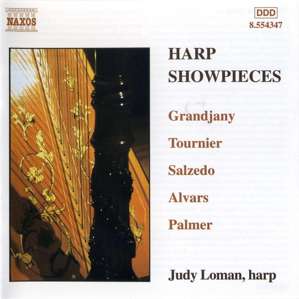 Grandjany*, Tournier*, Salzedo*, Alvars*, Palmer* - Judy Loman : Harp Showpieces (CD, Album)