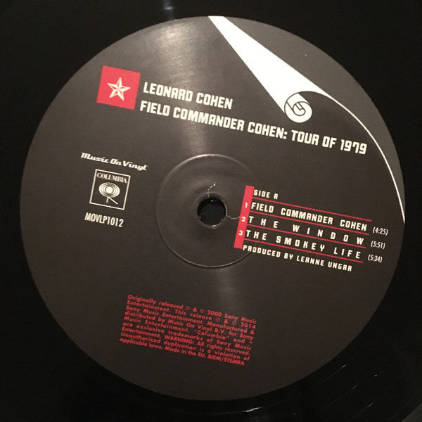 Leonard Cohen : Field Commander Cohen: Tour Of 1979 (2xLP, Album, RE, 180)