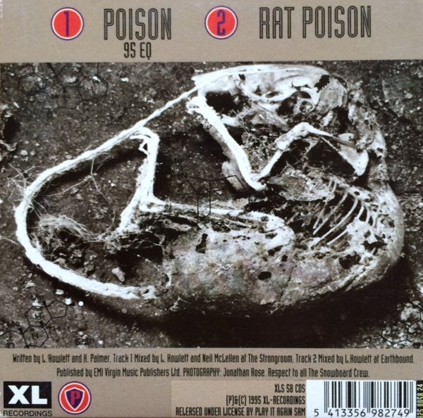 The Prodigy : Poison (CD, Single, Car)
