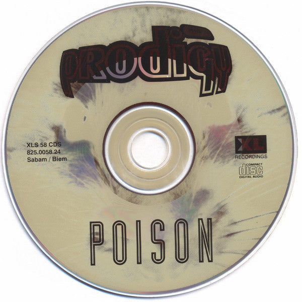 The Prodigy : Poison (CD, Single, Car)