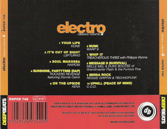 Various : Electro Classics Volume 2 (CD, Comp, RM)