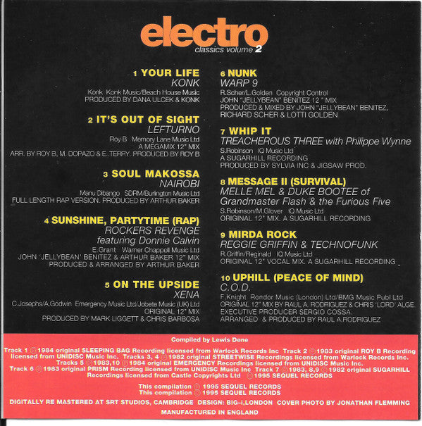 Various : Electro Classics Volume 2 (CD, Comp, RM)