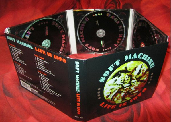 Soft Machine : Live In 1970 (4xCD, Comp, Ltd)