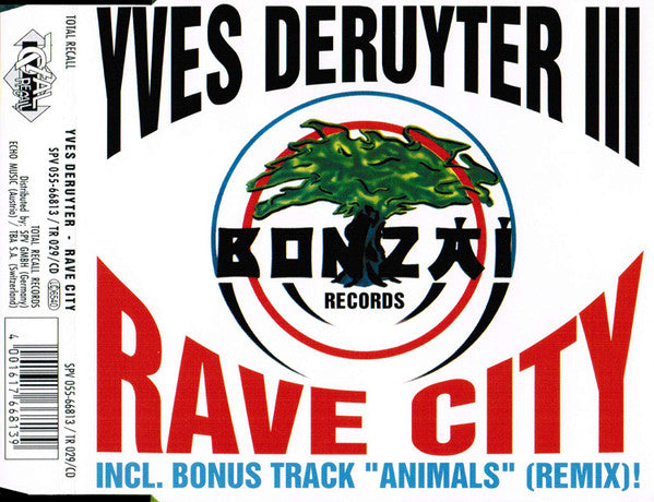 Yves Deruyter III* : Rave City (CD, Maxi)