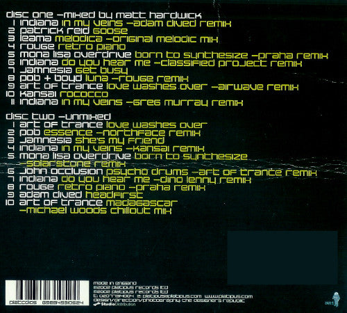 Various : Platipus Eight (CD, Mixed + CD, Comp)