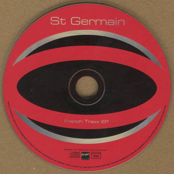 St Germain : French Traxx EP (CD, EP)