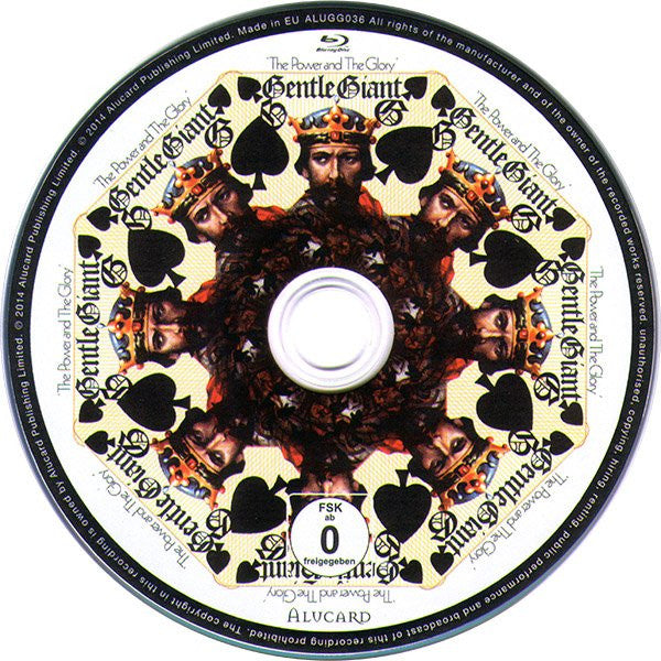 Gentle Giant : The Power And The Glory (Blu-ray, Album, RE, Multichannel + CD, Album, RE +)