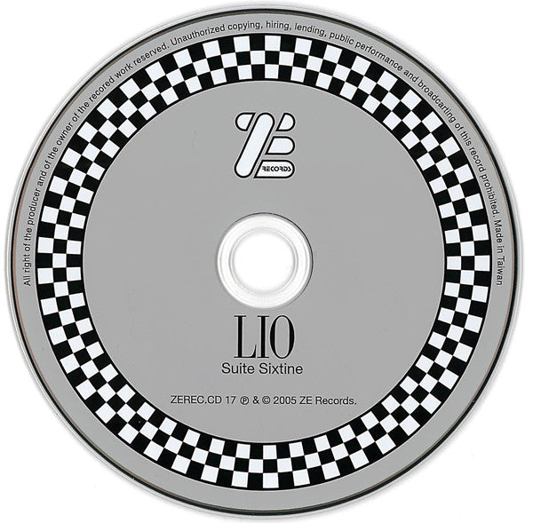 Lio : Suite Sixtine (CD, Album, RE, RM)