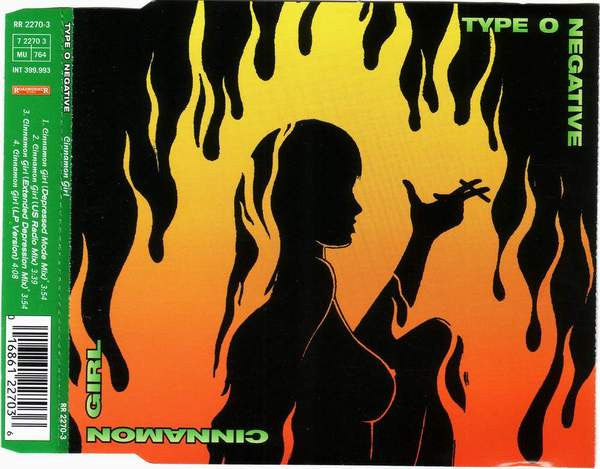 Type O Negative : Cinnamon Girl (CD, Single)