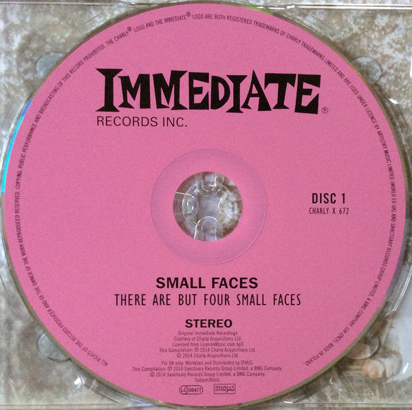 Small Faces : There Are But Four Small Faces (CD, Album, RE, RM + CD, Album, Mono, RE, RM + Dlx,)