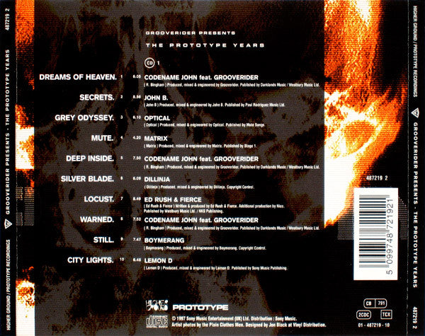 Grooverider : The Prototype Years (CD, Comp + CD, Comp, Mixed + Ltd, Len)