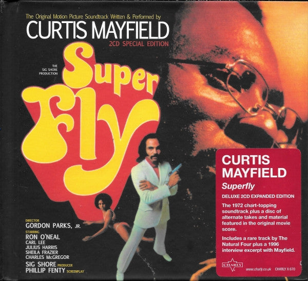 Curtis Mayfield : Superfly (2xCD, Album, RE, Del)