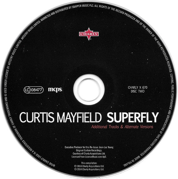 Curtis Mayfield : Superfly (2xCD, Album, RE, Del)