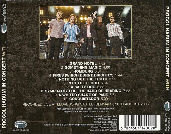 Procol Harum : In Concert With The Danish National Concert Orchestra &amp; Choir (CD, Album)