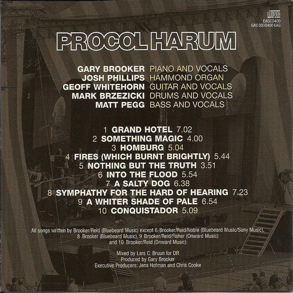 Procol Harum : In Concert With The Danish National Concert Orchestra &amp; Choir (CD, Album)