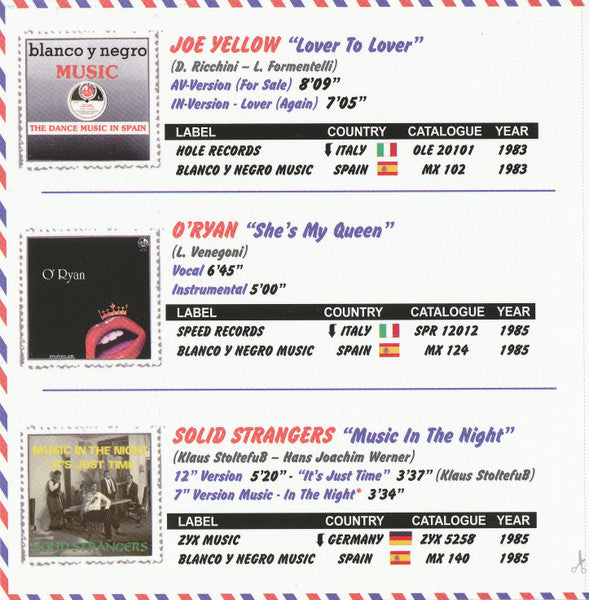 Various : Blanco Y Negro - The Original 80's Maxi Collection Vol.3 (6xCD, Maxi, Comp, RM + Box)