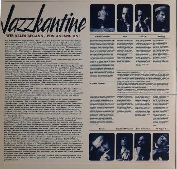 Jazzkantine : Jazzkantine (2xLP, Album, Gat)