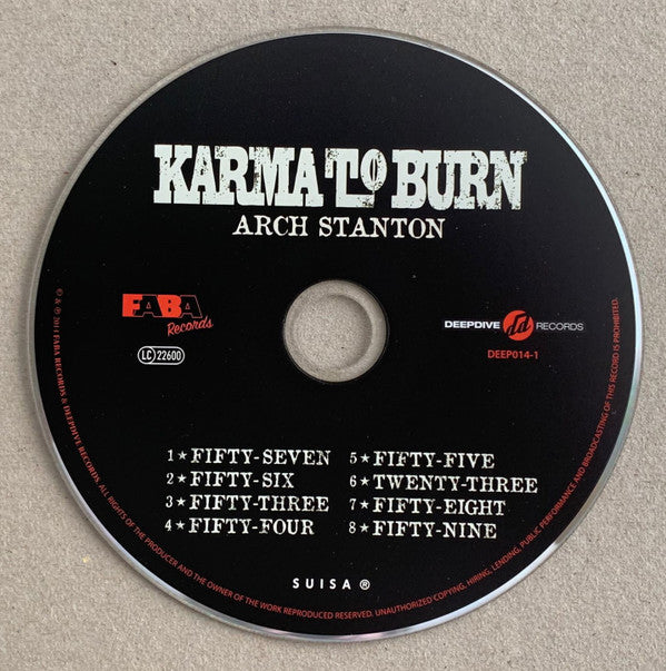 Karma To Burn : Arch Stanton (CD, Album)