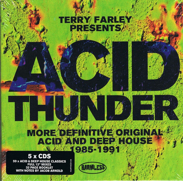 Terry Farley : Acid Thunder (More Definitive Original Acid And Deep House 1985-1991) (5xCD, Comp, Mono, RM + Box)
