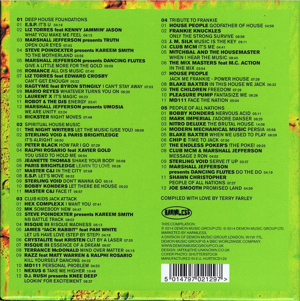 Terry Farley : Acid Thunder (More Definitive Original Acid And Deep House 1985-1991) (5xCD, Comp, Mono, RM + Box)