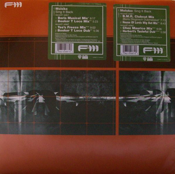 Moloko : Sing It Back (2x12&quot;)