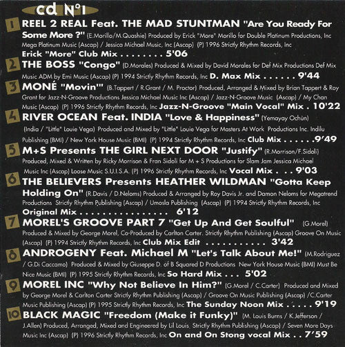 Various : Strictly Rhythm (Only The Best) (2xCD, Comp)