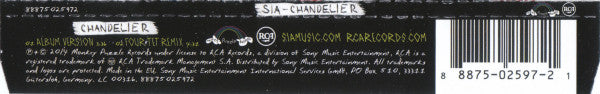 Sia : Chandelier (CD, Single)