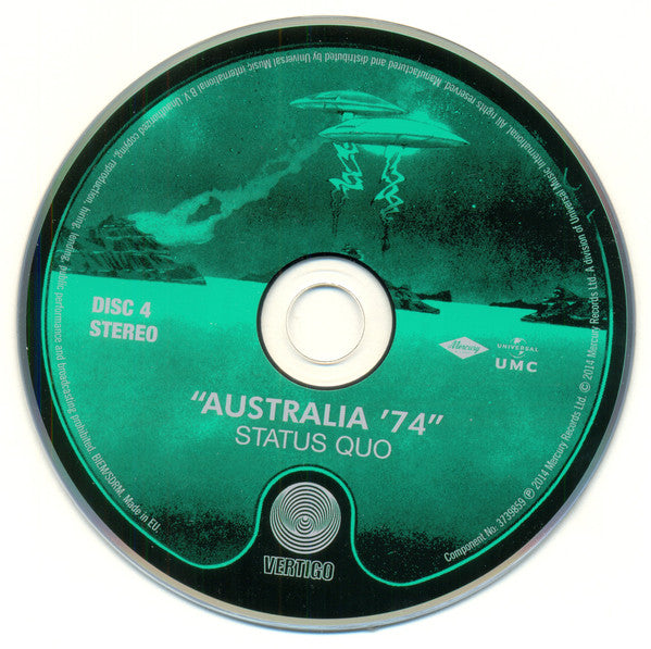 Status Quo : Status + Quo + Live! (2xCD, Album, RE, RM + CD, RE, RM + CD, RM + Box, D)